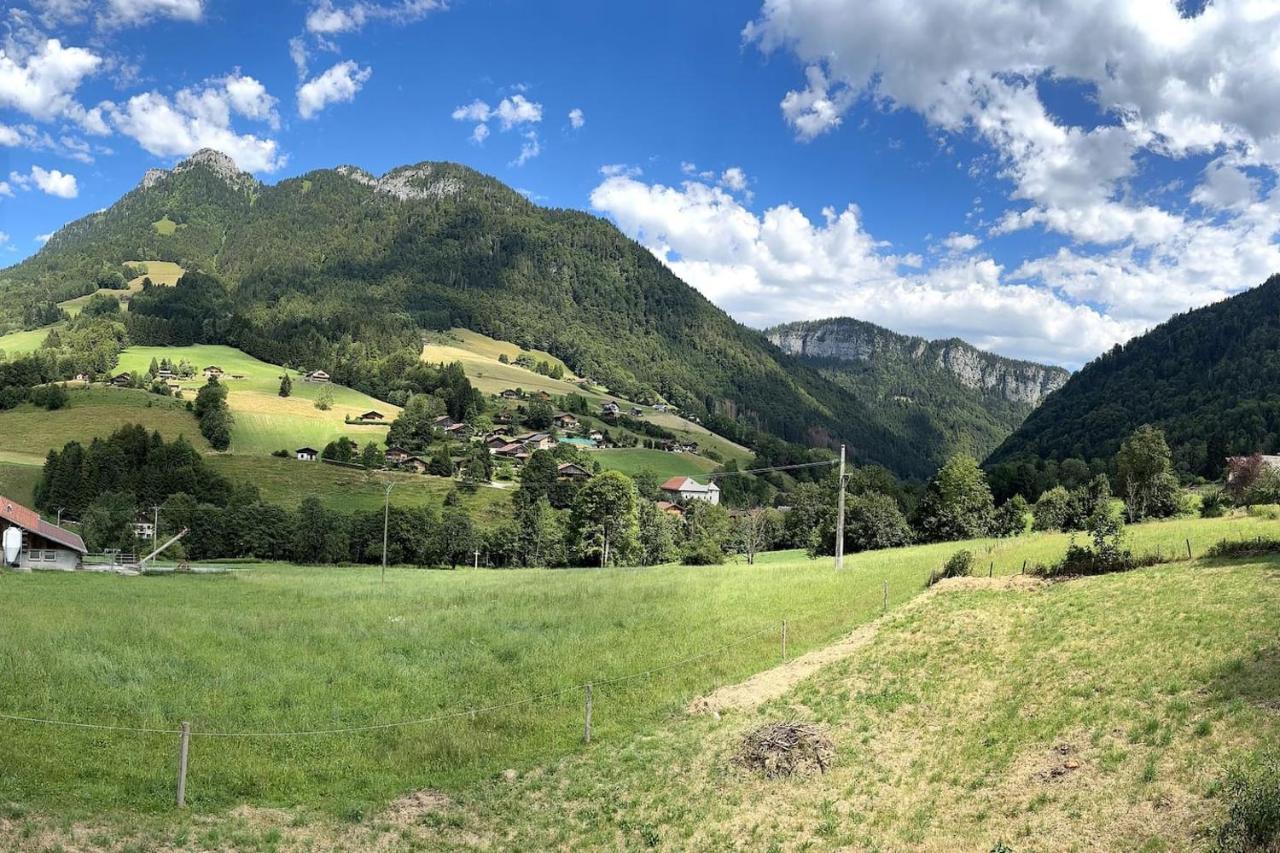 Chalet Flobelle Entremont Bagian luar foto
